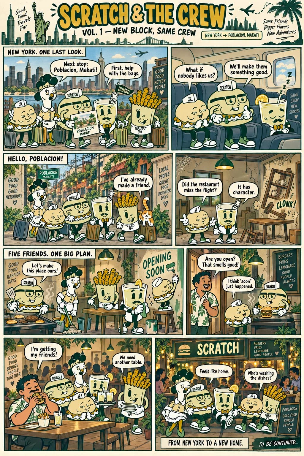 Scratch & the Crew comic, volume 1